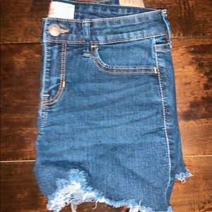 hollister shorts made by me:)